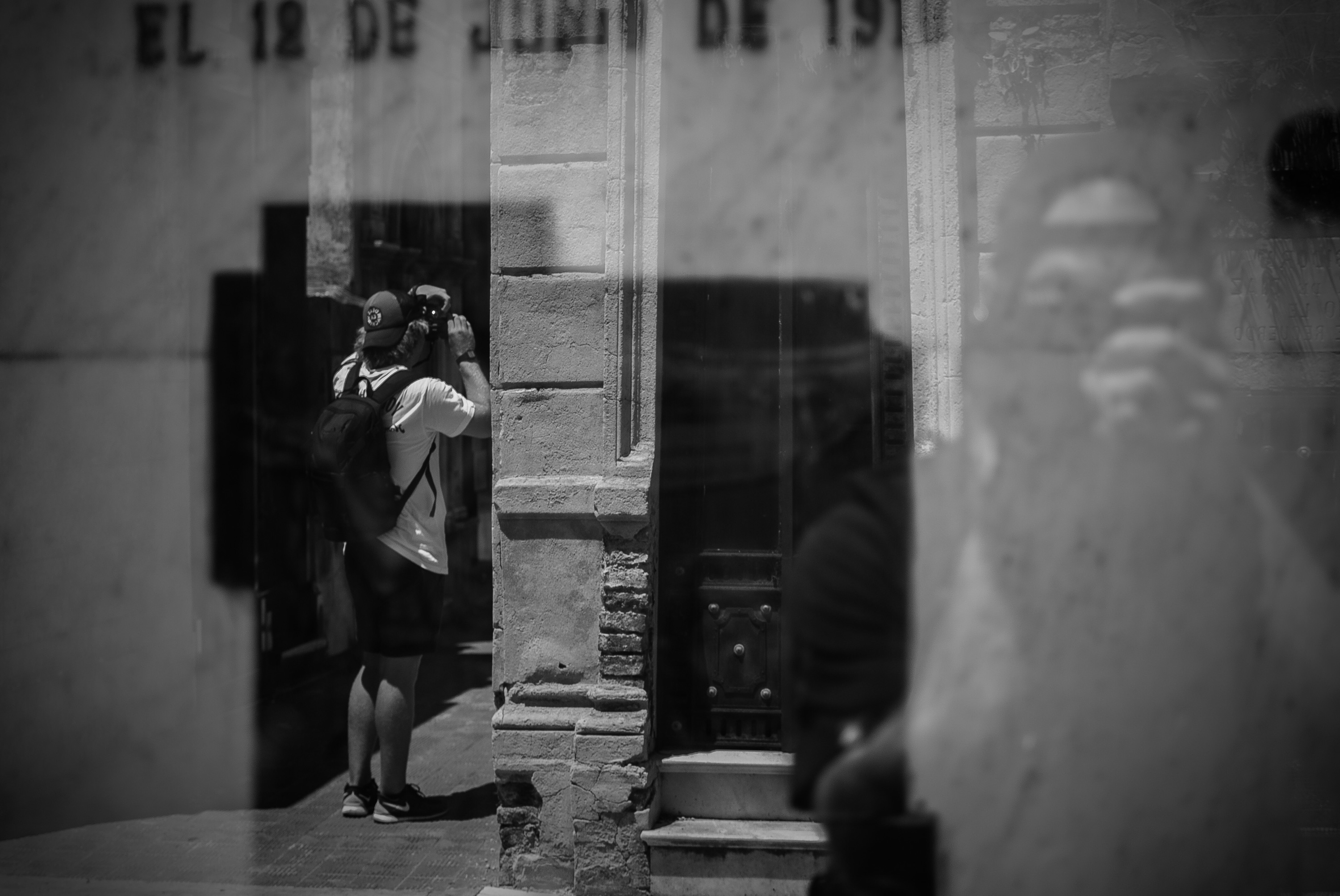 Ben in Ricoletta Cemetery Buenos Aires Charlie Winn